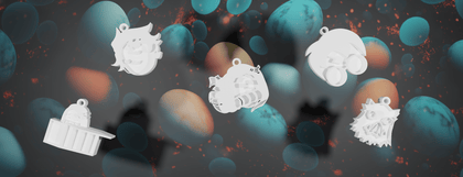 KEYCHAINs - Eggcellente Prints